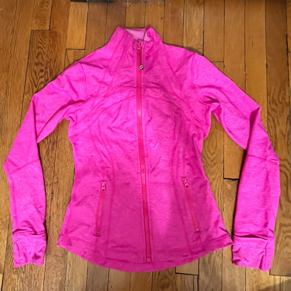 Heathered Sonic Pink Define Jacket (Lululemon) - image 1